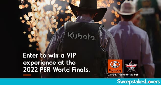 Kubota PBR World Finals Sweepstakes 2022
