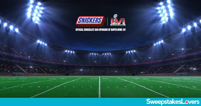 SNICKERS Super Bowl LVI Sweepstakes 2022