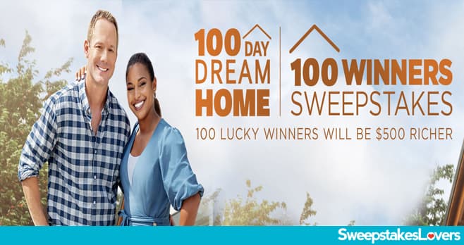 HGTV 100 Day Dream Home Sweepstakes 2022
