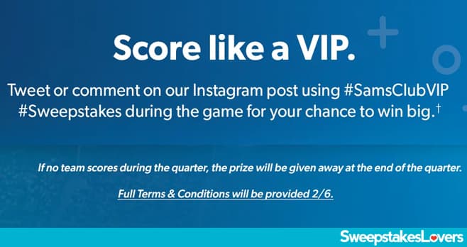 Sam's Club VIP Sweepstakes 2022