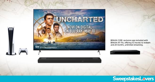 Sony Rewards Uncharted Sweepstakes 2022