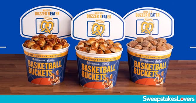 Auntie Anne's Buckets for Buckets Sweepstakes 2022