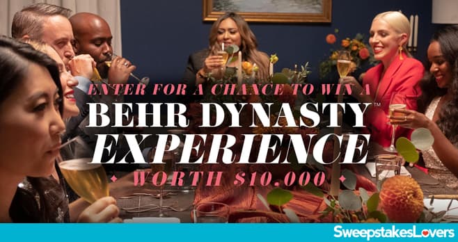 BEHR Dynasty Dinner Sweepstakes 2022