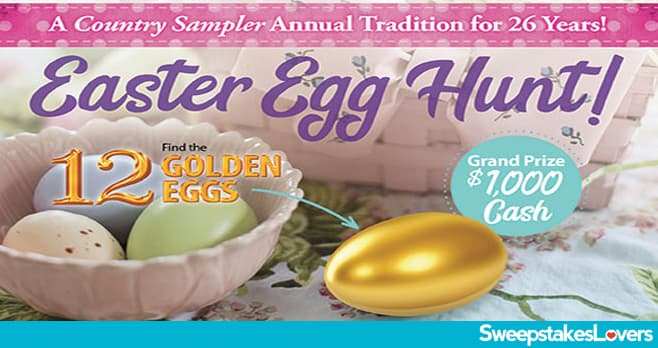 Country Sampler Easter Egg Hunt 2022
