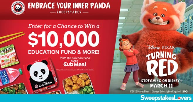 Embrace Your Inner Panda Sweepstakes 2022