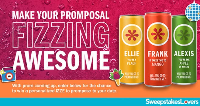 IZZE Promposal Sweepstakes 2022