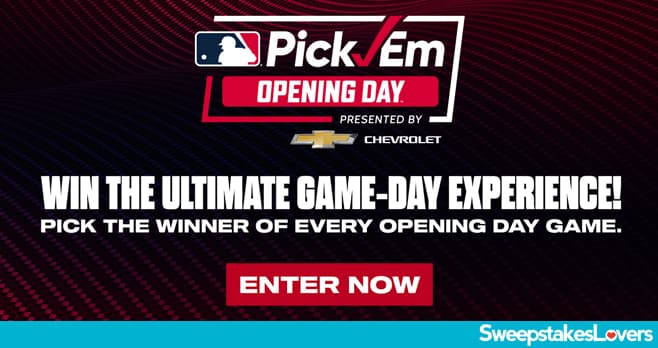 MLB Opening Day Pick 'Em Contest 2023