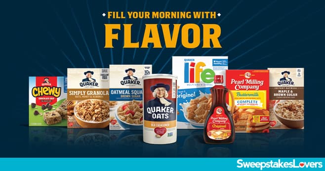 Quaker Breakfast Time Bundle Sweepstakes 2022