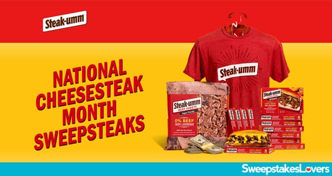 STEAK-UMM National Philly Cheesesteak Day Giveaway 2023