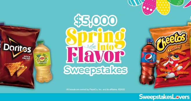 Tasty Rewards $5,000 Spring Into Flavor Sweepstakes 2022