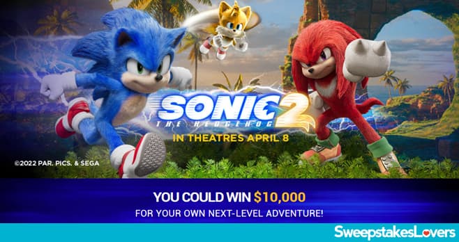 Valpak Sonic 2 Sweepstakes 2022