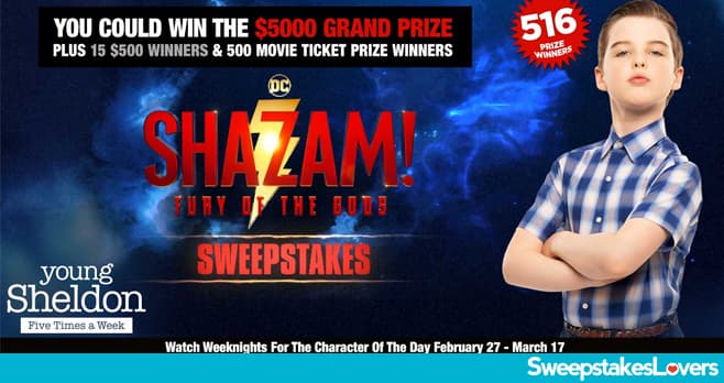 Young Sheldon Sweepstakes 2023