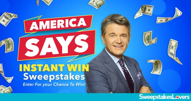 Game Show Network America Says Instant Win Sweepstakes 2022