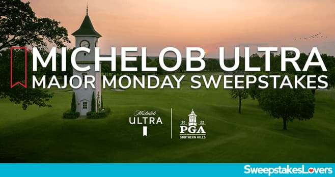 Michelob Ultra Major Monday PGA Champs Sweepstakes 2022