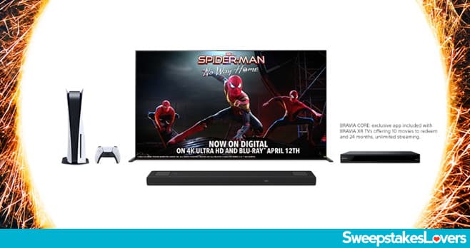 Sony Rewards Spider-Man No Way Home Sweepstakes 2022