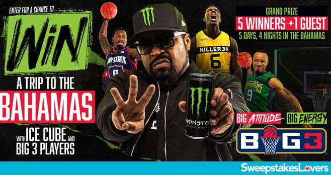 Monster Energy BIG3 All Star Game Sweepstakes 2022