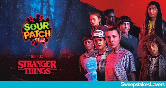 Sour Patch Kids Stranger Things Instant Win Game 2022