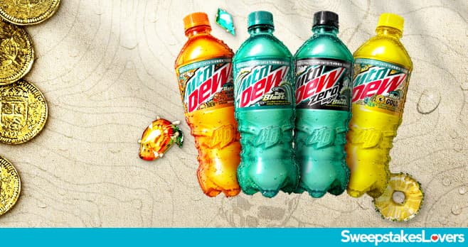 Mountain Dew Uncap The Lost Treasures of Baja Island Sweepstakes 2022