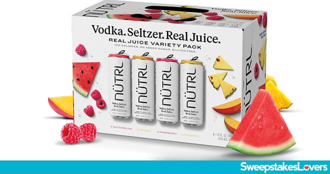 NUTRL Vodka Seltzer Summer Sweepstakes 2022