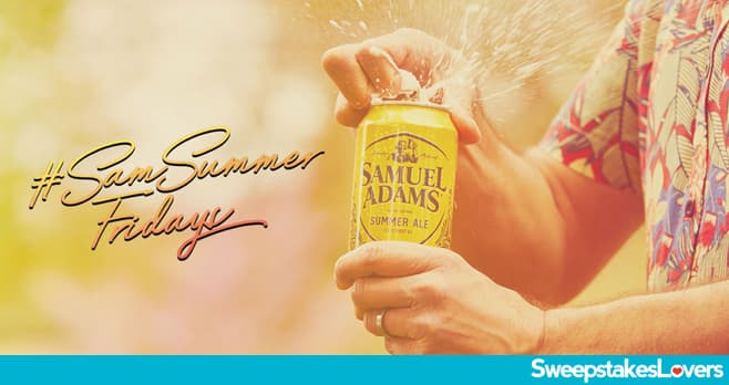 Samuel Adams #SAMSUMMERFRIDAYS Sweepstakes 2022