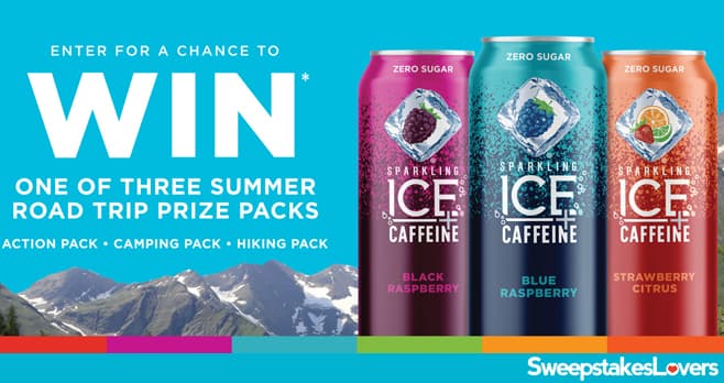 Sparkling Ice Road Trip Sweepstakes 2022