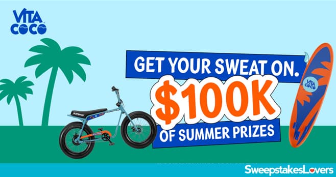 Vita Coco Made For Sweaty People Sweepstakes 2022