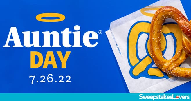 Auntie Annes National Auntie Day Sweepstakes 2022