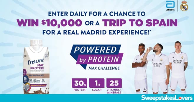 Ensure Max Challenge Sweepstakes 2023