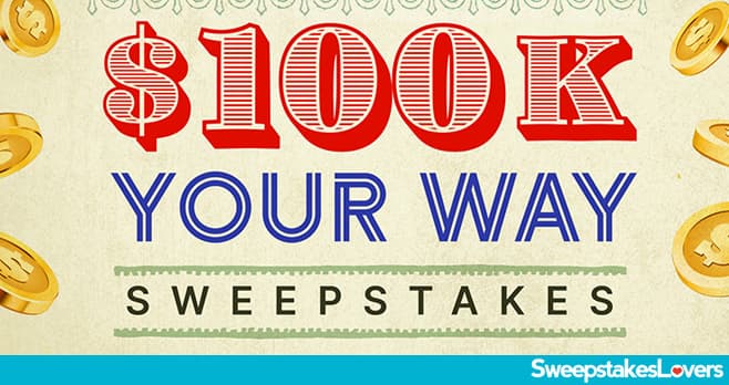 HGTV $100K Your Way Sweepstakes 2023