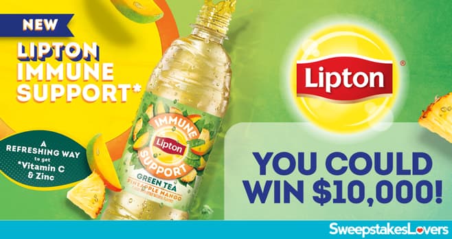 Lipton Instant Win Game and Sweepstakes 2022