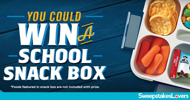 Quaker Back To School Sweepstakes 2023
