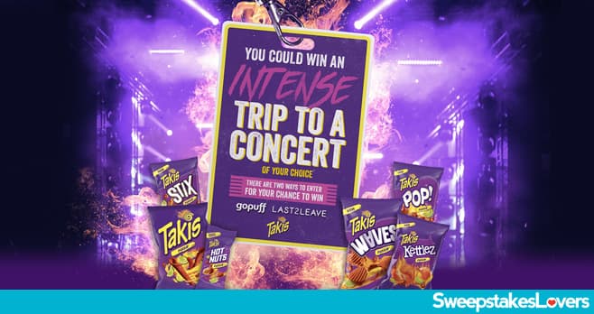 Takis Summer GoPuff Sweepstakes 2022