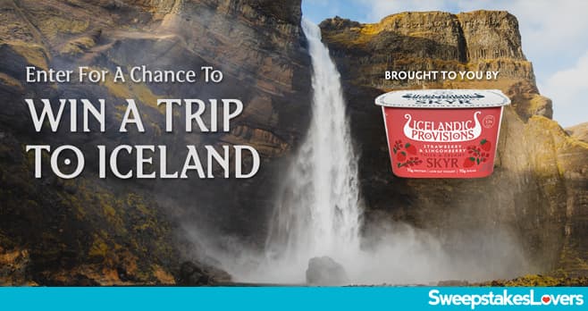 Icelandic Provisions Trip To Iceland Sweepstakes 2022