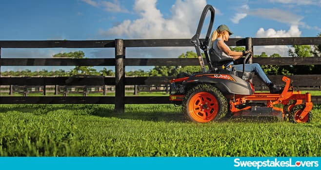Kubota Mower Sweepstakes 2022