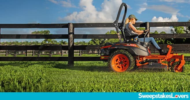 Kubota Mower Sweepstakes 2022