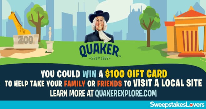 Quaker Museum Gift Card Sweepstakes 2022