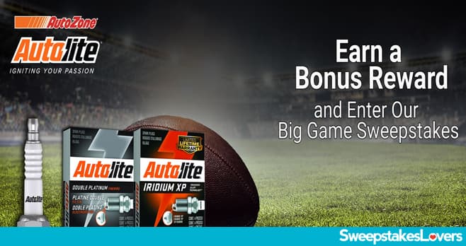 Autozone & Autolife Big Game Sweepstakes 2022