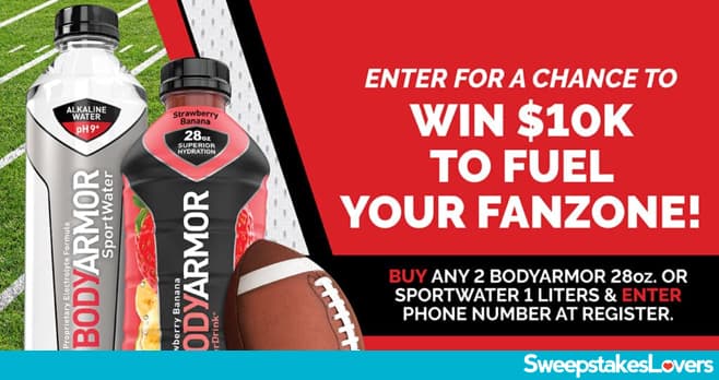 BODYARMOR Fuel Your Fanzone Sweepstakes 2022