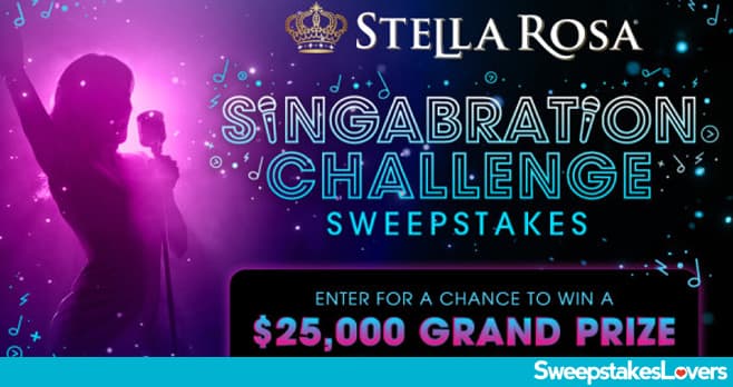 iHeart Radio Stella Rosa Singabration Challenge Sweepstakes 2022