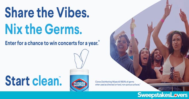 Live Nation Clorox Thrill Of Live Sweepstakes 2022