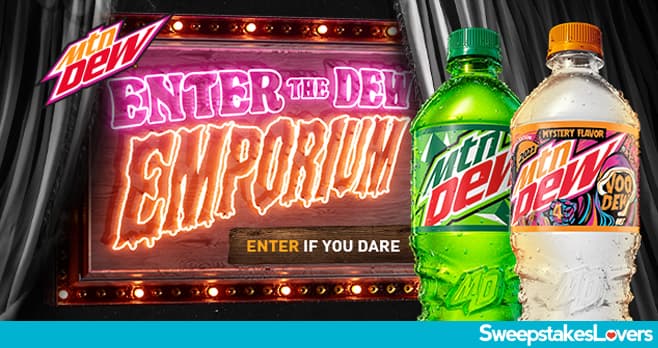 Mtn Dew Dew Emporium Sweepstakes 2022