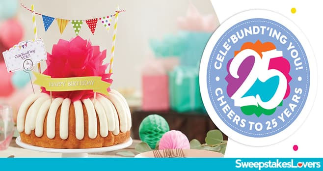 Nothing Bundt Cakes 25th Birthday Contest 2022