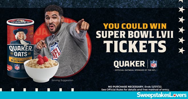 Quaker Superfan Sweepstakes 2022