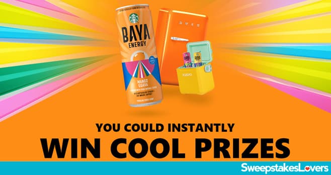 Starbucks Baya Energy Drink Instant Win Game 2022