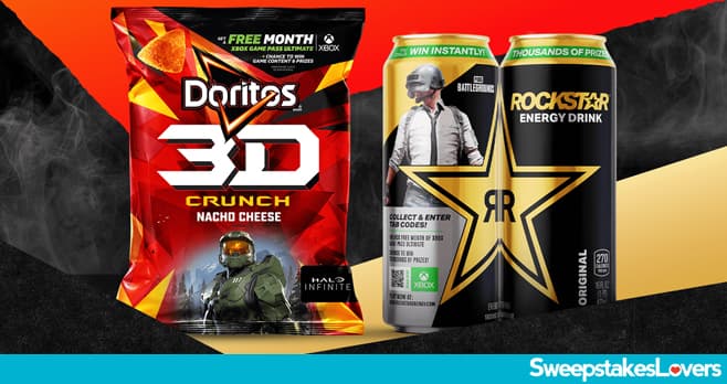 Doritos Xbox Rockstar Energy Sweepstakes 2022