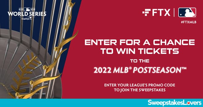 FTX MLB 2022 Sweepstakes