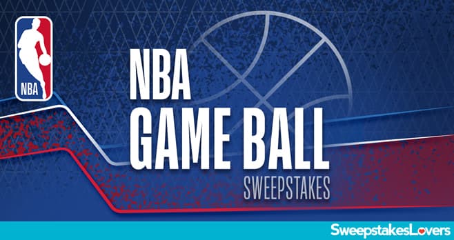 NBA Game Ball Sweepstakes 2022