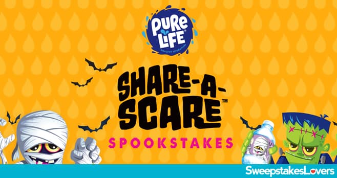 Pure Life Share-A-Scare Sweepstakes 2022