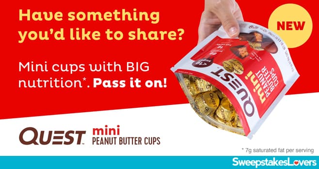 Quest Share A Mini PB Cup Sweepstakes 2022