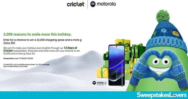 12 Days Of Cricket Sweepstakes 2022